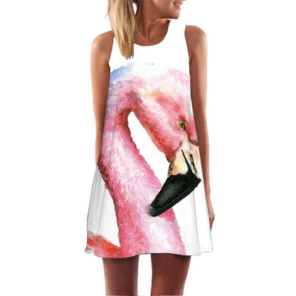 Robe de plage Flamingo