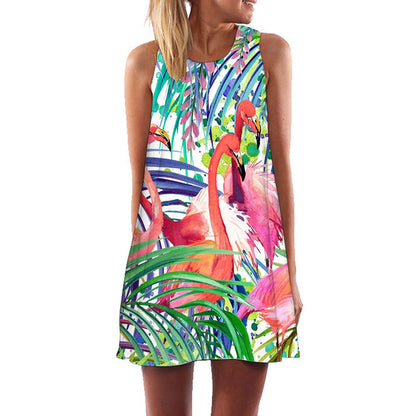 Robe de plage Flamingo