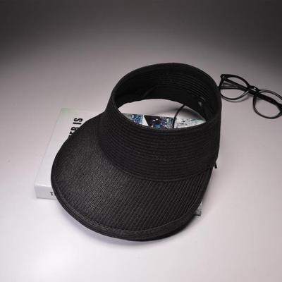 Visière Femme casquette de paille Anti UV